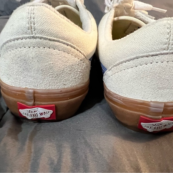 Old Skool Pro Vans marshmallow and blue - Picture 4 of 6